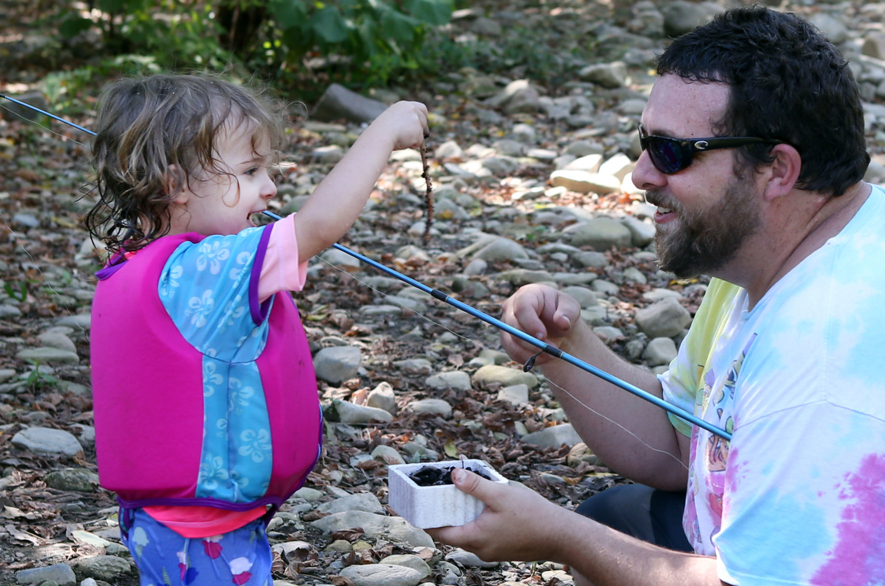 Father Daughter Fishing